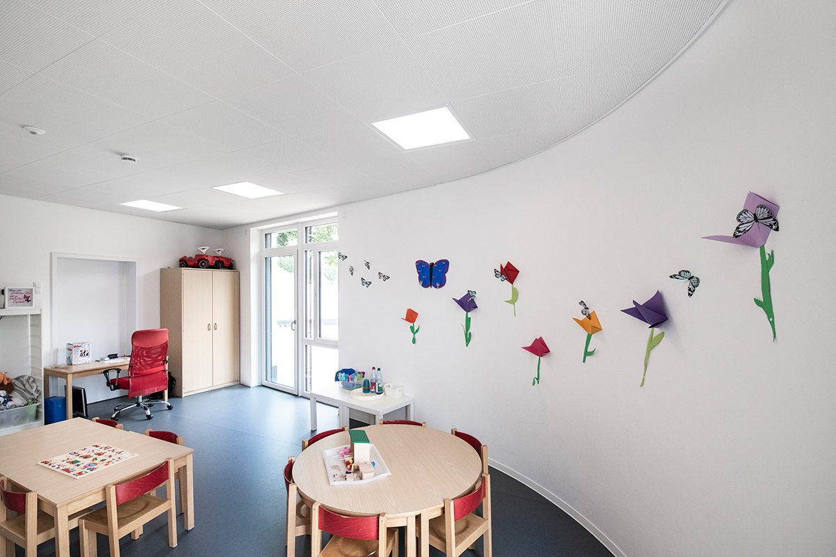 Acoustic ceilings and walls for schools | Knauf DANOLINE